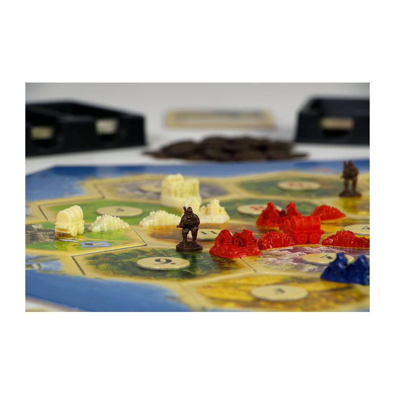 Catan - Uitbreiding Kooplieden en Barbaren Bordspel