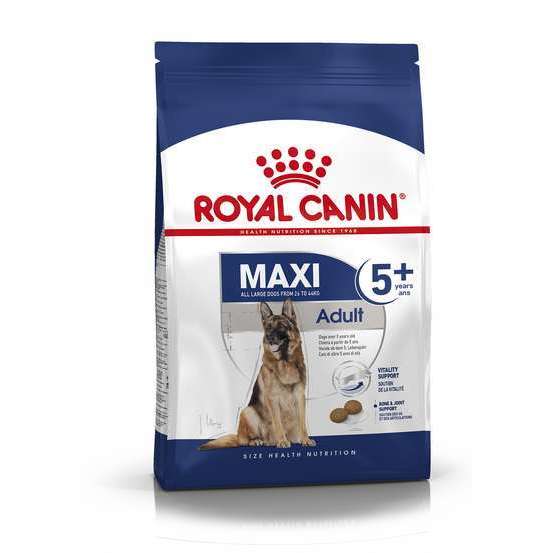 Croquettes chien grande taille de + 5 ans Maxi Adult 5+ 15kg