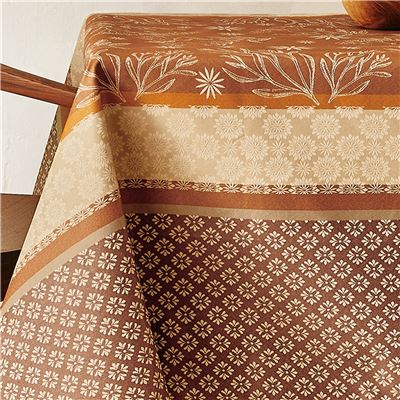 Nappe antitache jacquard enduit - NYDEL