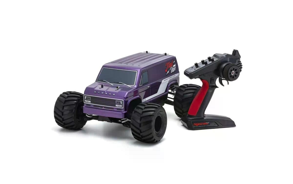 Monster Truck Fazer Mk2 Mad Van 4WD, Violett, ARTR, 1:10<br>4x4 Monster Truck mit US Van Karosserie