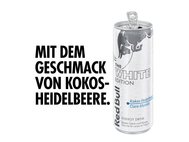 Red Bull Energy Drink Kokos-Heidelbeere 24 x 250 ml Red Bull Energy Drink White Edition