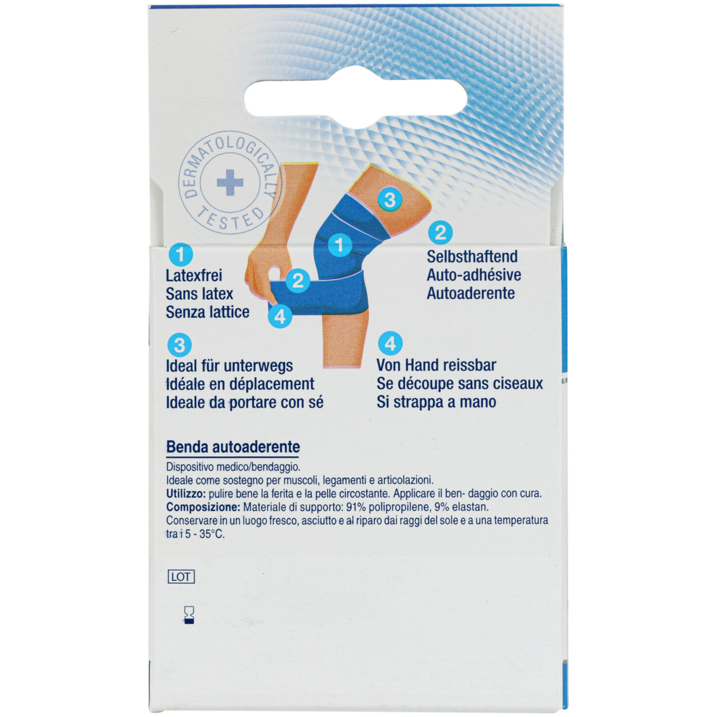 conviva Cohesive Selbsthaftende Bandage