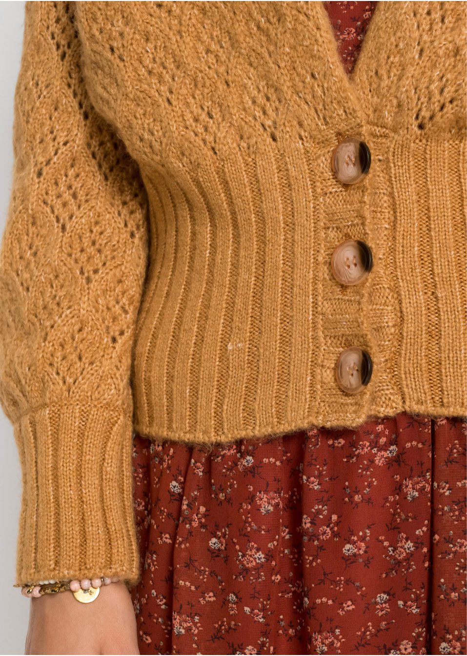 Gilet ajouré