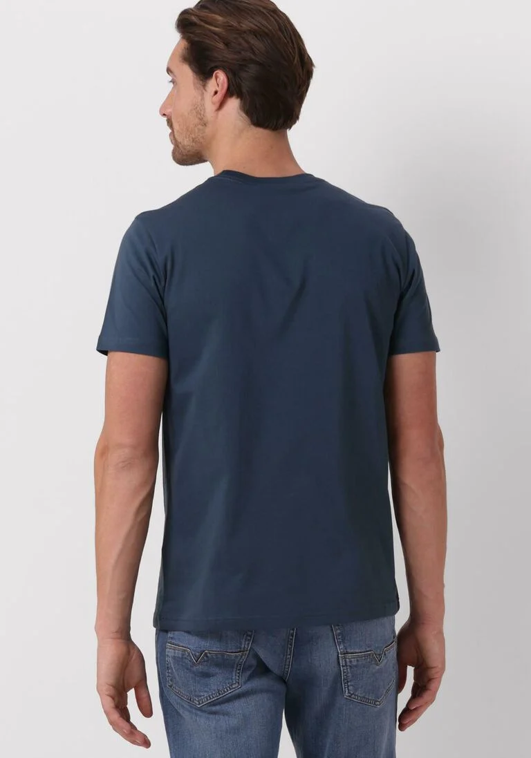 PS PAUL SMITH blauwe ps paul smith polo mens slim fit ss tshirt zebra badge