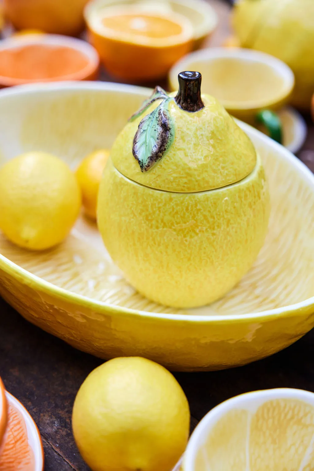 ByOn Citron Skål m. låg