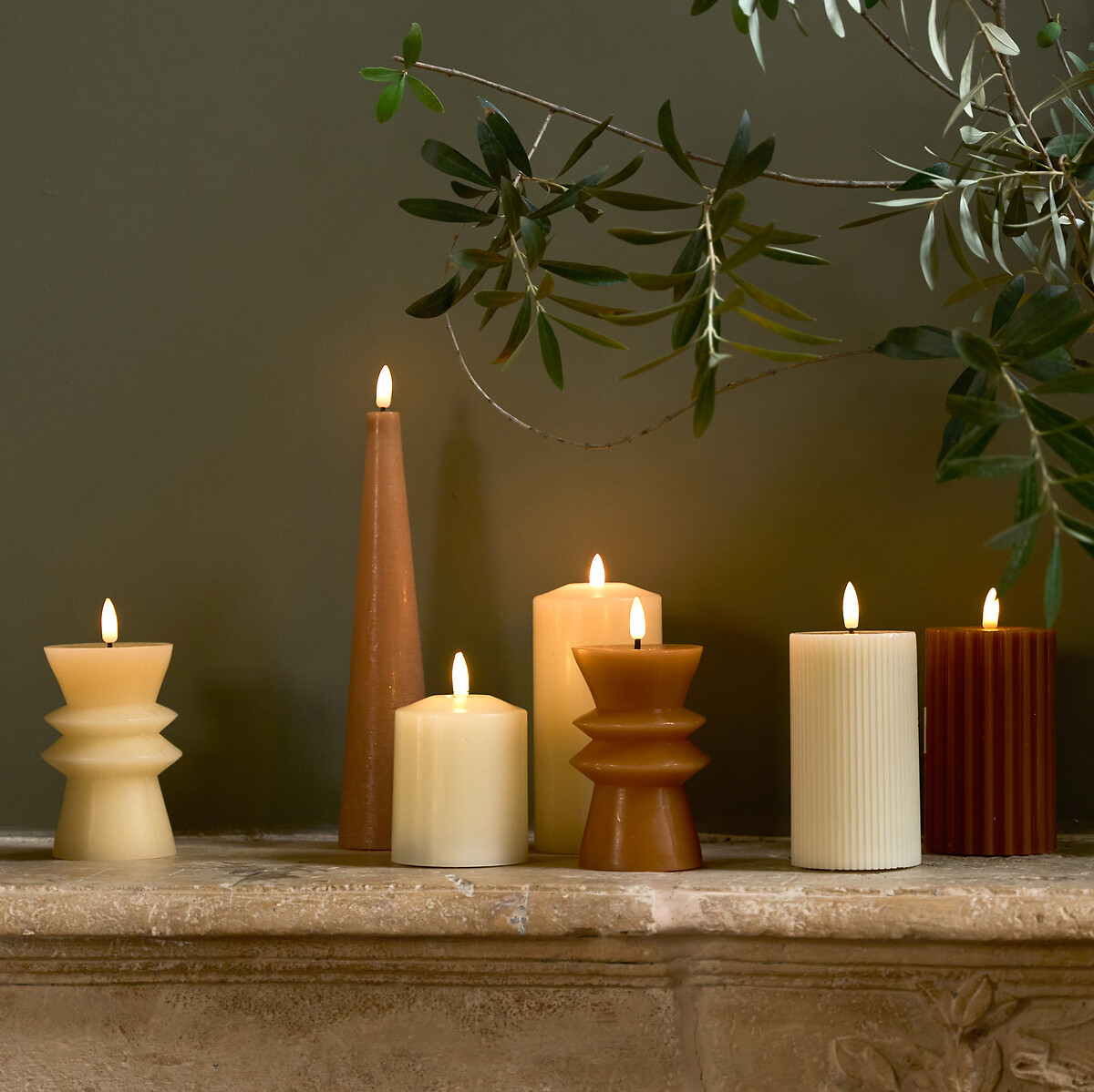 LA REDOUTE INTERIEURS<br>Vela LED H17,5 cm, Caspar