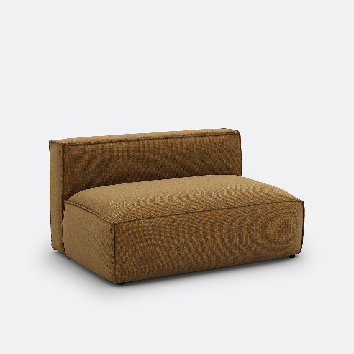 LA REDOUTE INTERIEURS<br>Sofá modular de 2 lugares em tecido texturizado, Seven