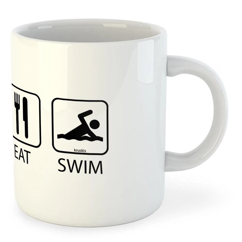 Kruskis Sleep Eat and Swim tasse 325ml