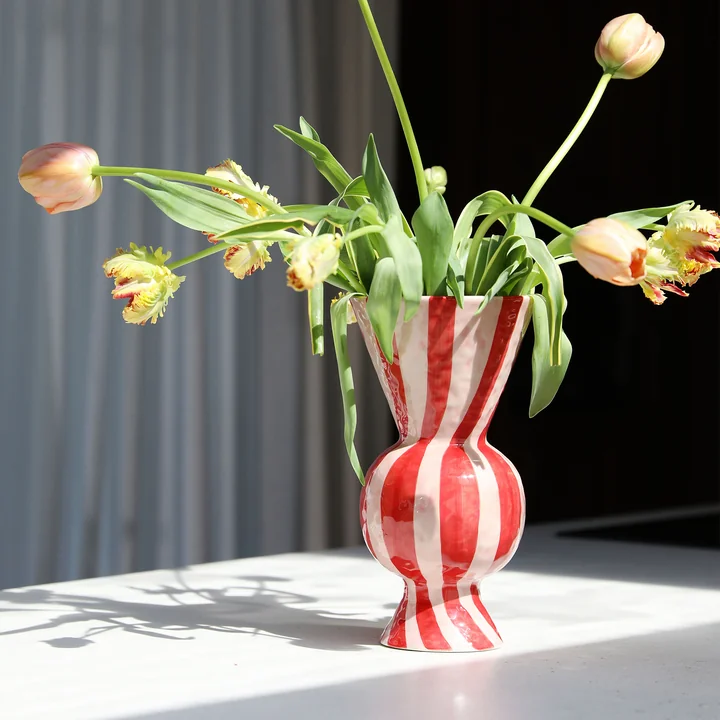&klevering - Rhombic Vase, blau