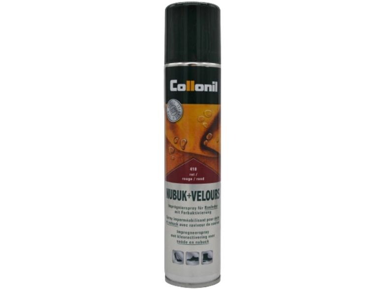 Collonil Imprägnierung Collonil Nubuk & Velours 200 ml, Rot Imprägnier- und Pflegespray für Nubuk   Velours