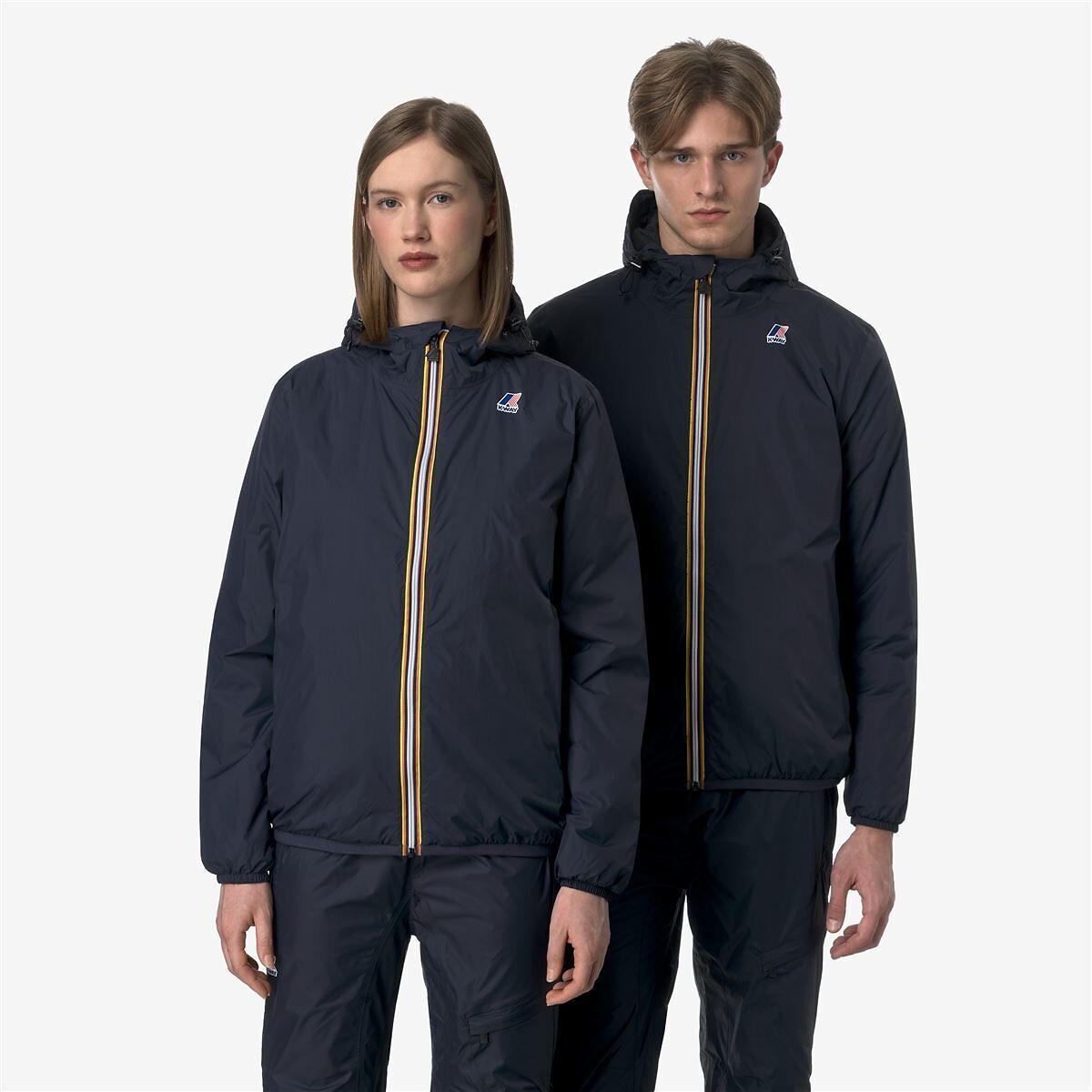 K-WAY<br>Casaco corta-vento Uniseks com capuz THE REAL CLAUDE 4.0 WARM