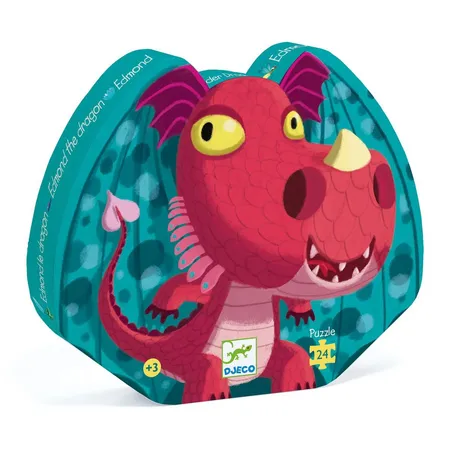Djeco Puzzle: Edmond der Drache, 24 Teile