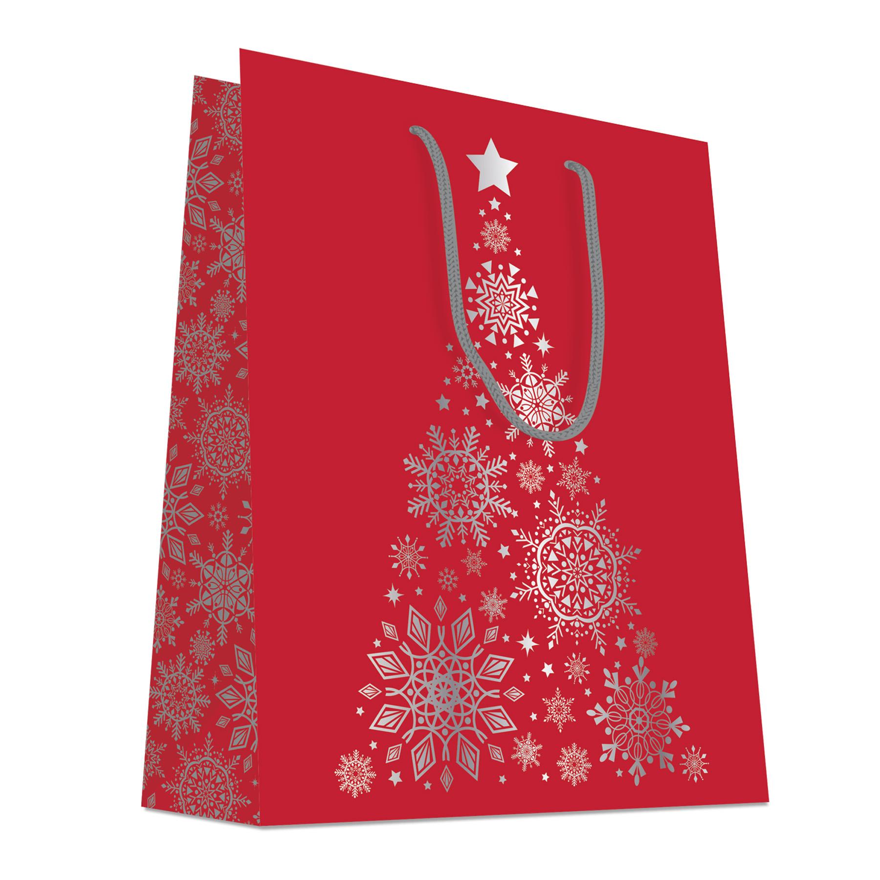 SAC CADEAU NOEL SAPIN PLACE MOYEN FORMAT