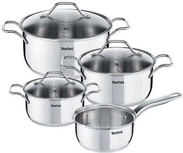 Pannenset - Rvs - 5 Delig
