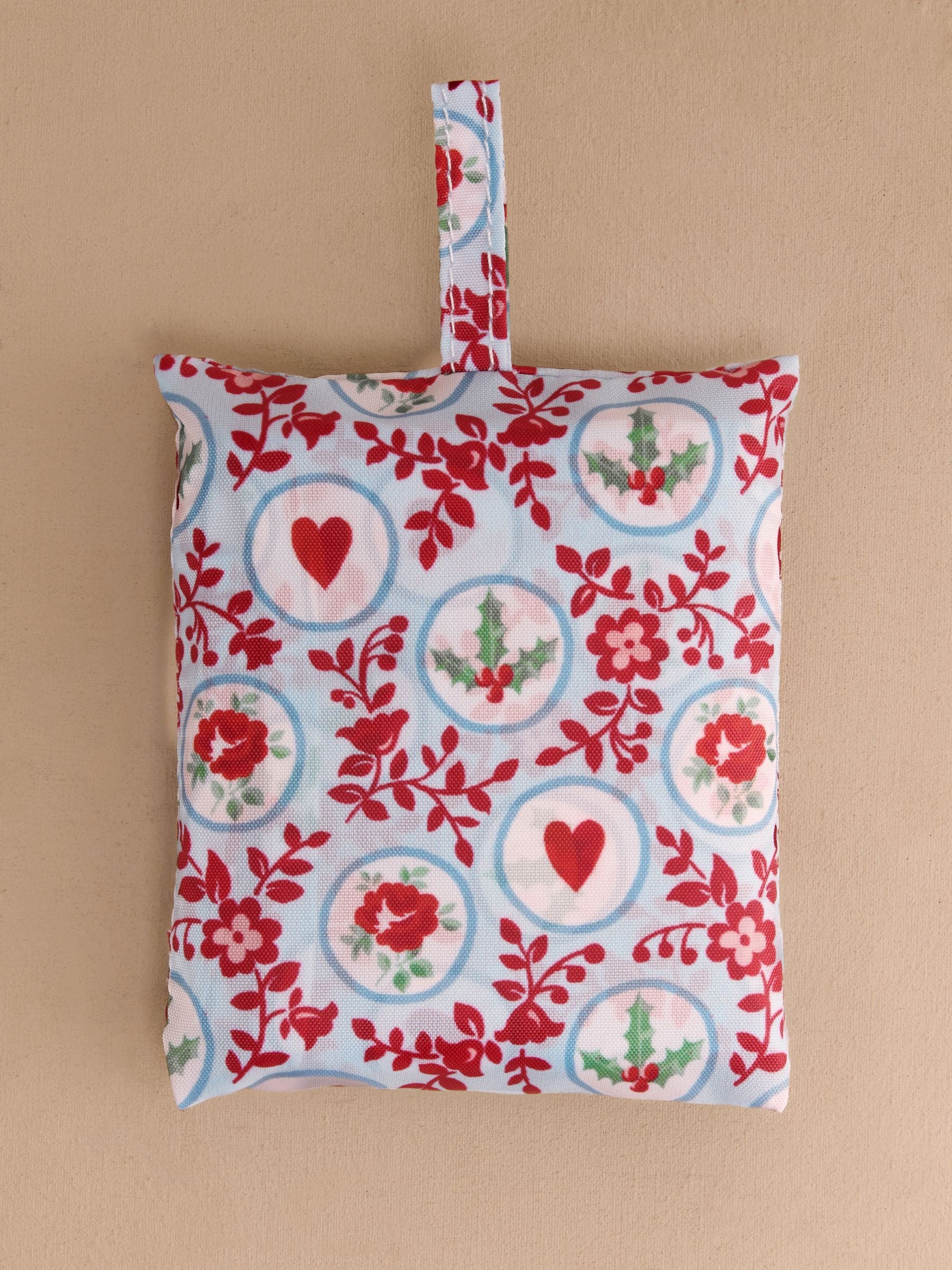 Green Festive Spot - Cath Kidston opvouwbare shopper