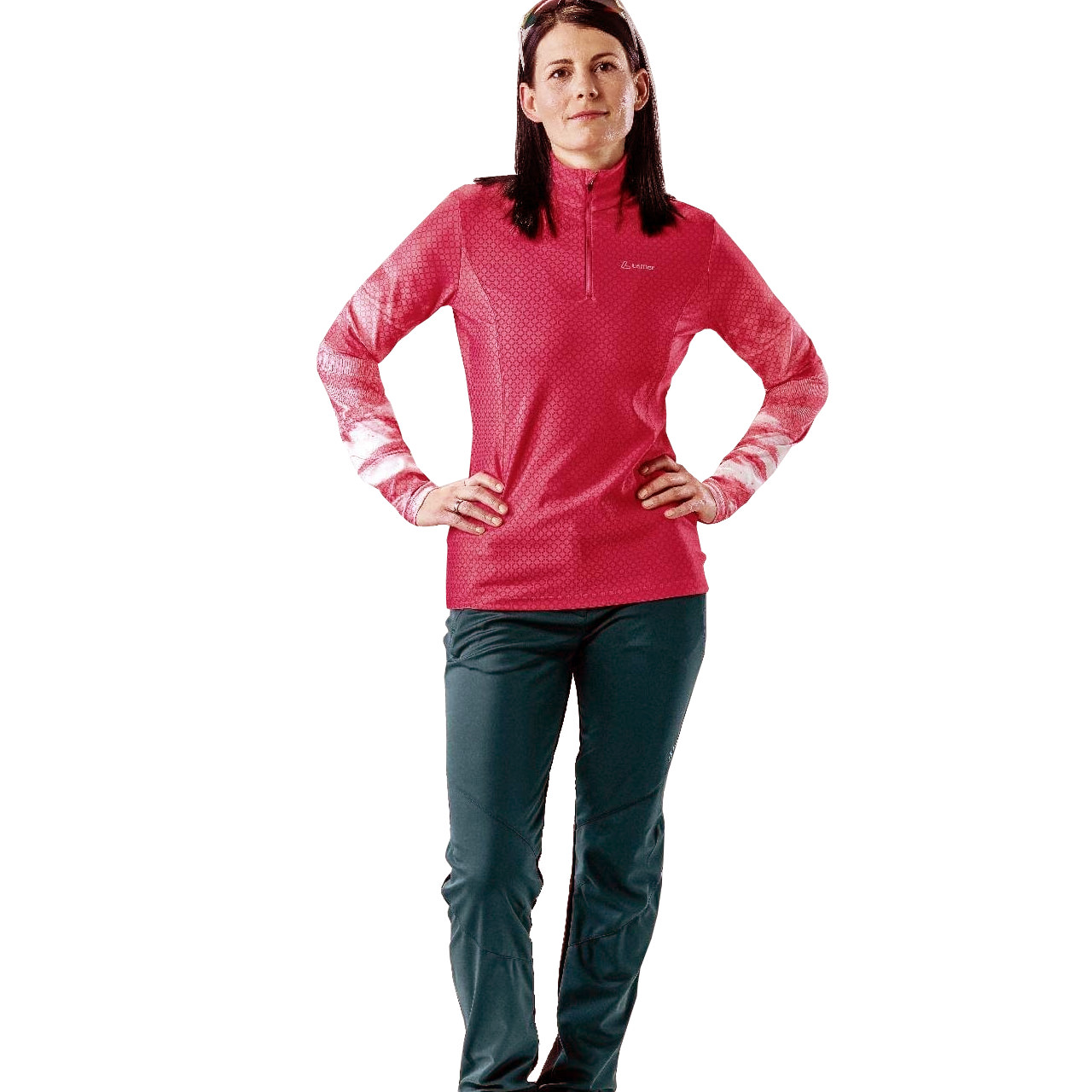 Löffler Damen First Layer SPEED rouge red | Midlayer | Langlaufbekleidung | Damen | XSPO-Fashion