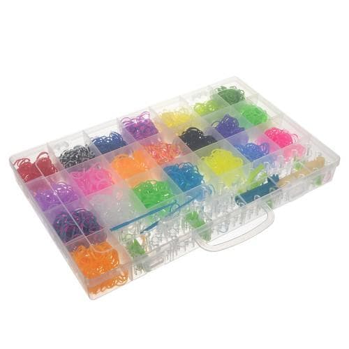 Loom Bands Kit - 4400 stk i 22 farger