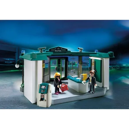 PLAYMOBIL® 5177 Polizei Bank mit Geldautomat