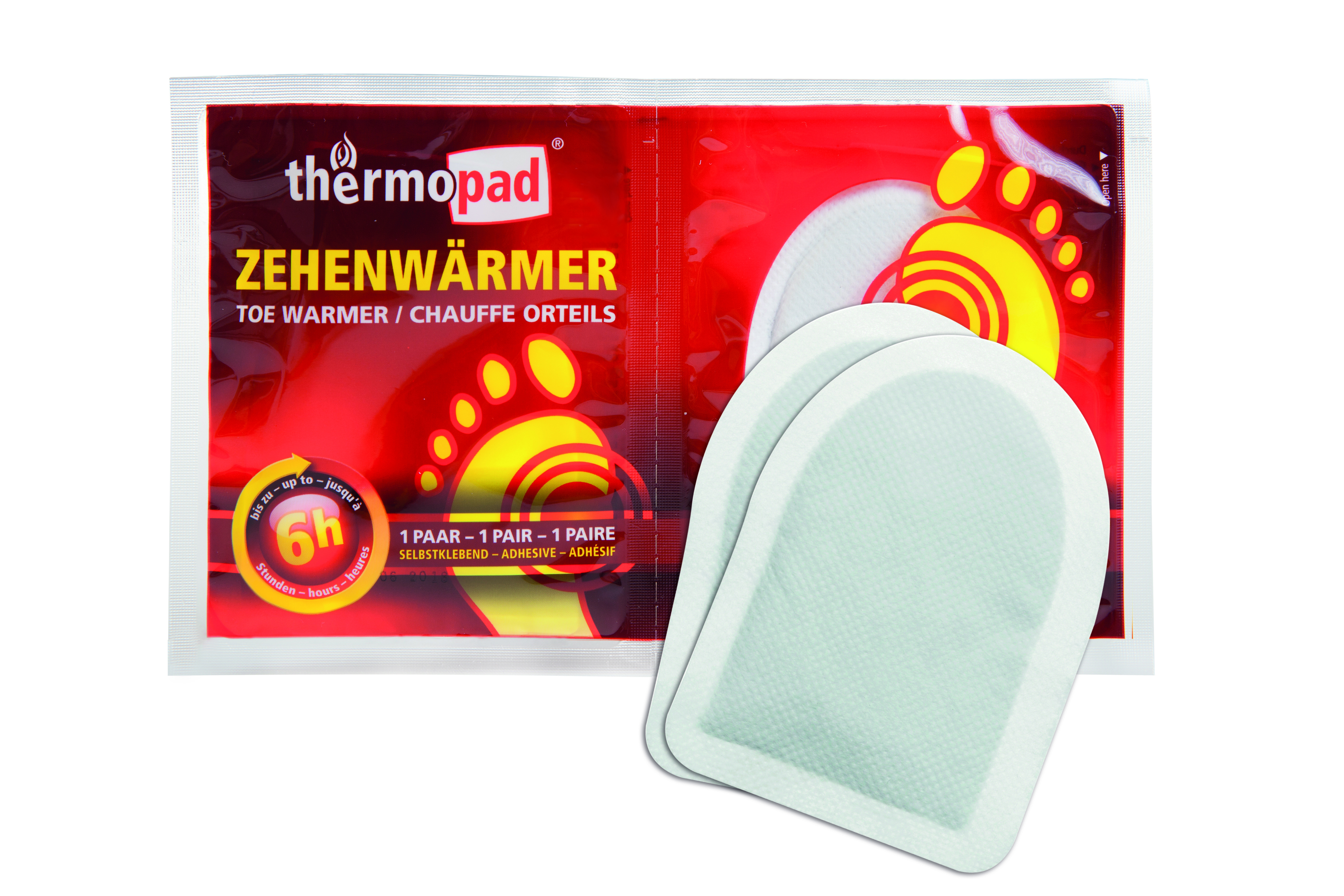 Zehenwärmer 2 Stück