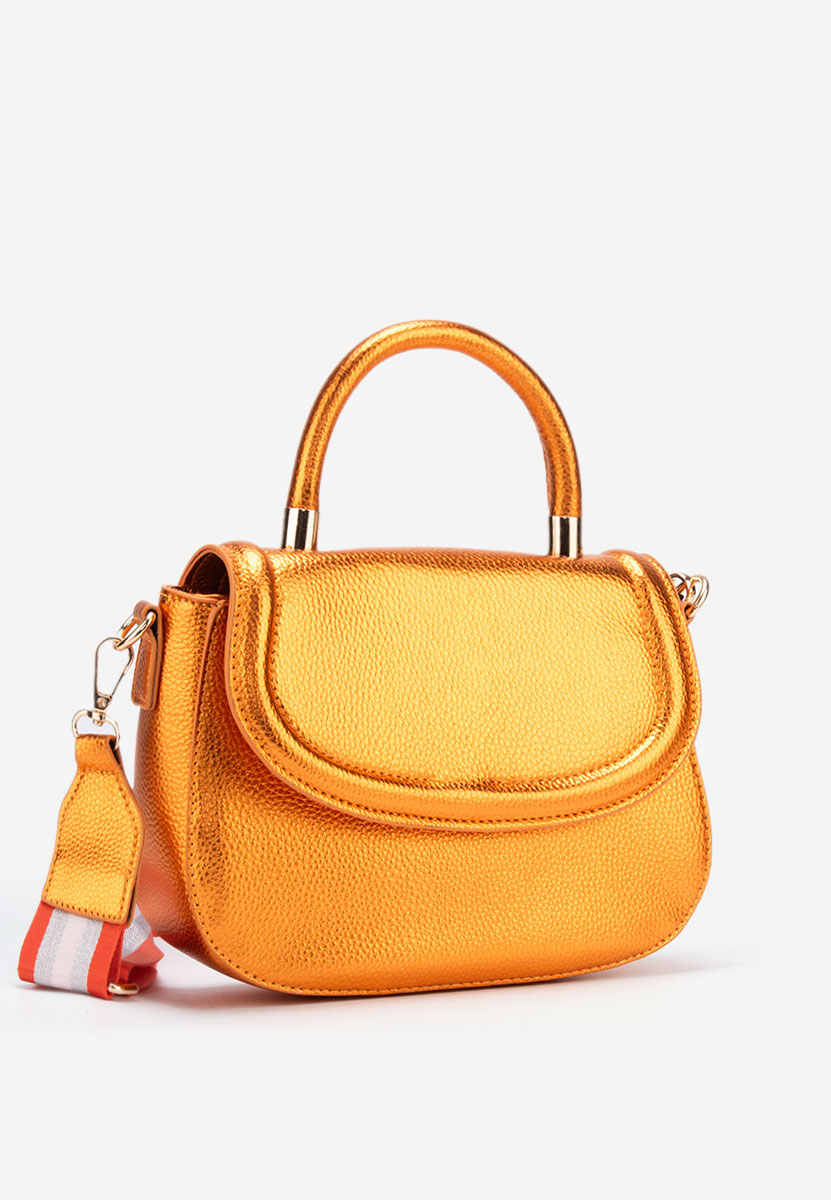 Sac bandoulière femme orange Julima