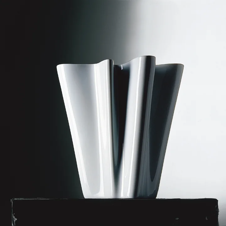 Rosenthal - Flux Vase, 26 cm / weiss