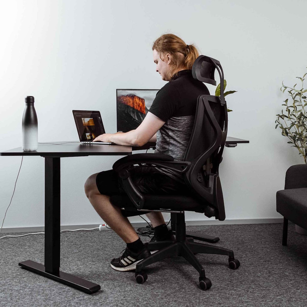 Lykke Kontorstol Office Pro, Svart