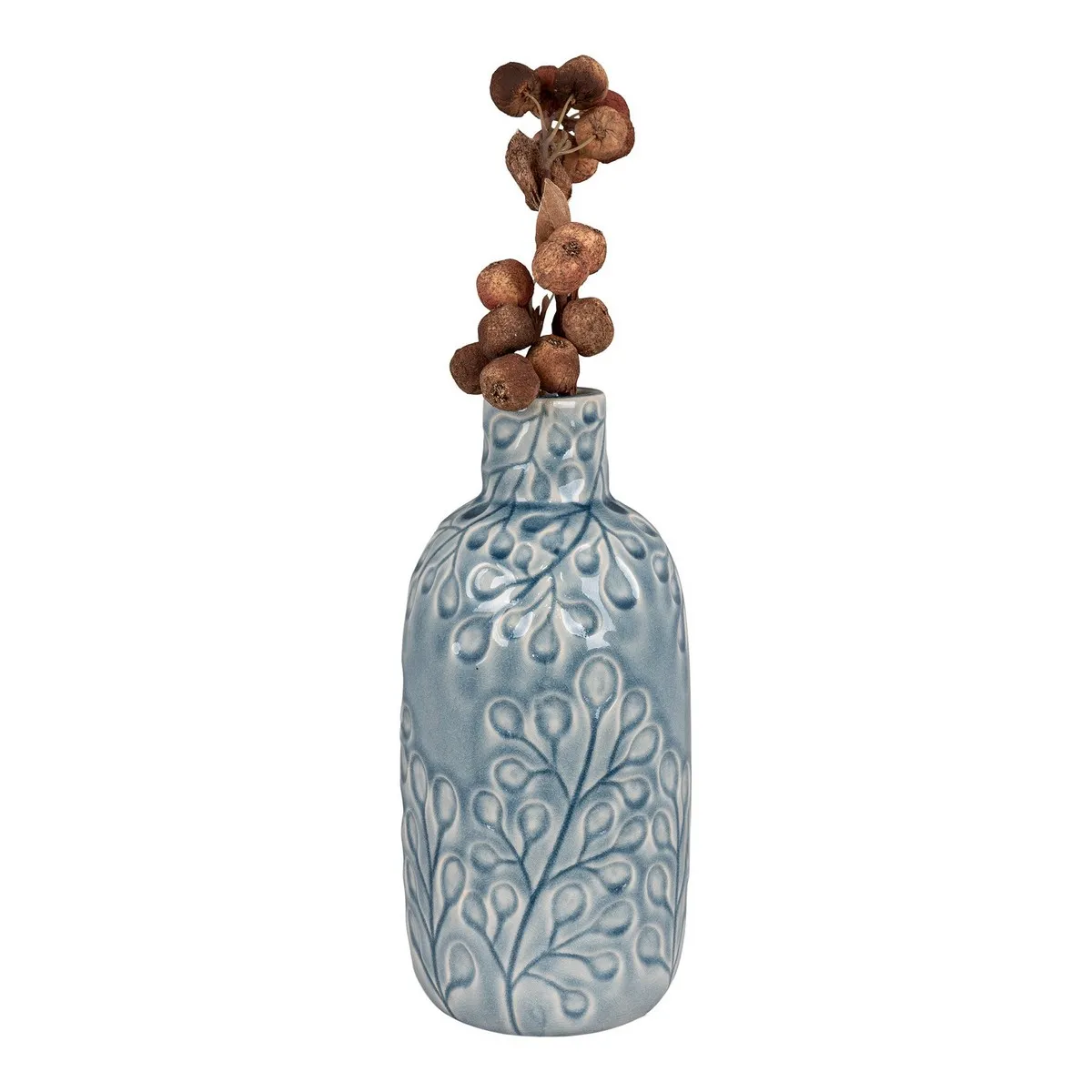 Epikasa Vase Décoratif Poppy Bleu