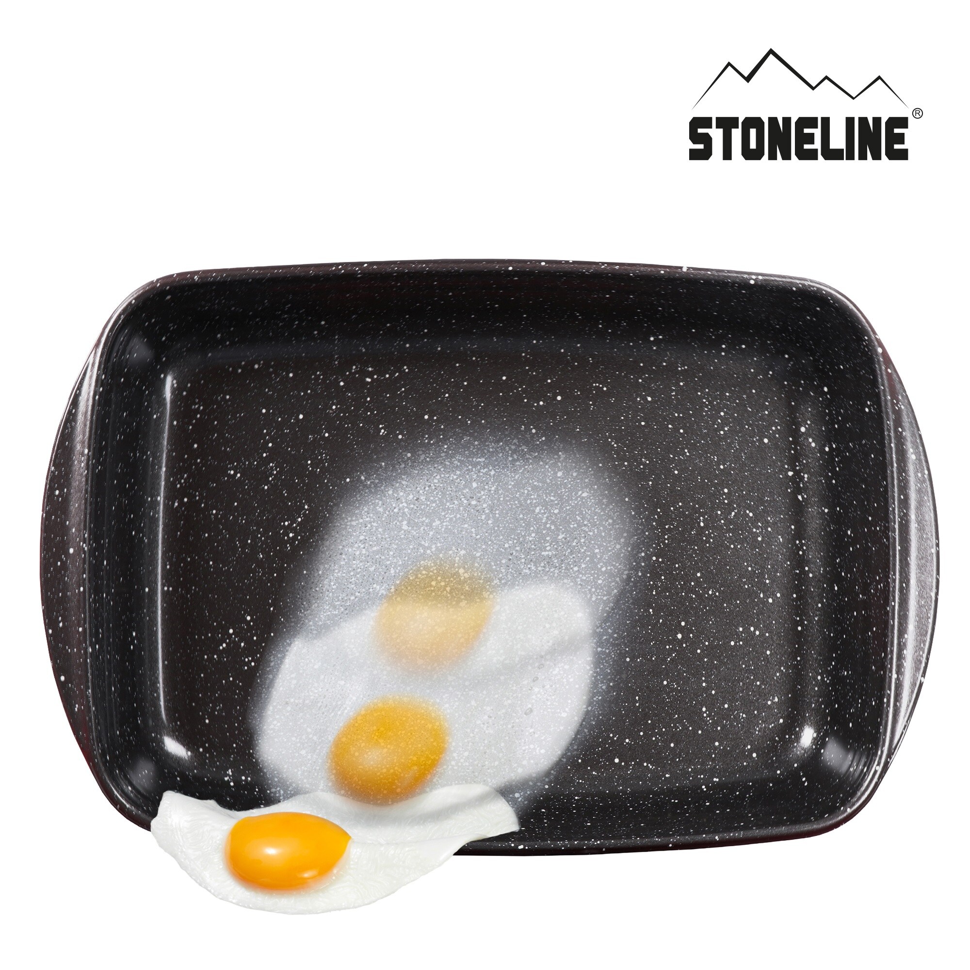 STONELINE® Antihaftbeschichtete Glasauflaufform 39 x 24 cm