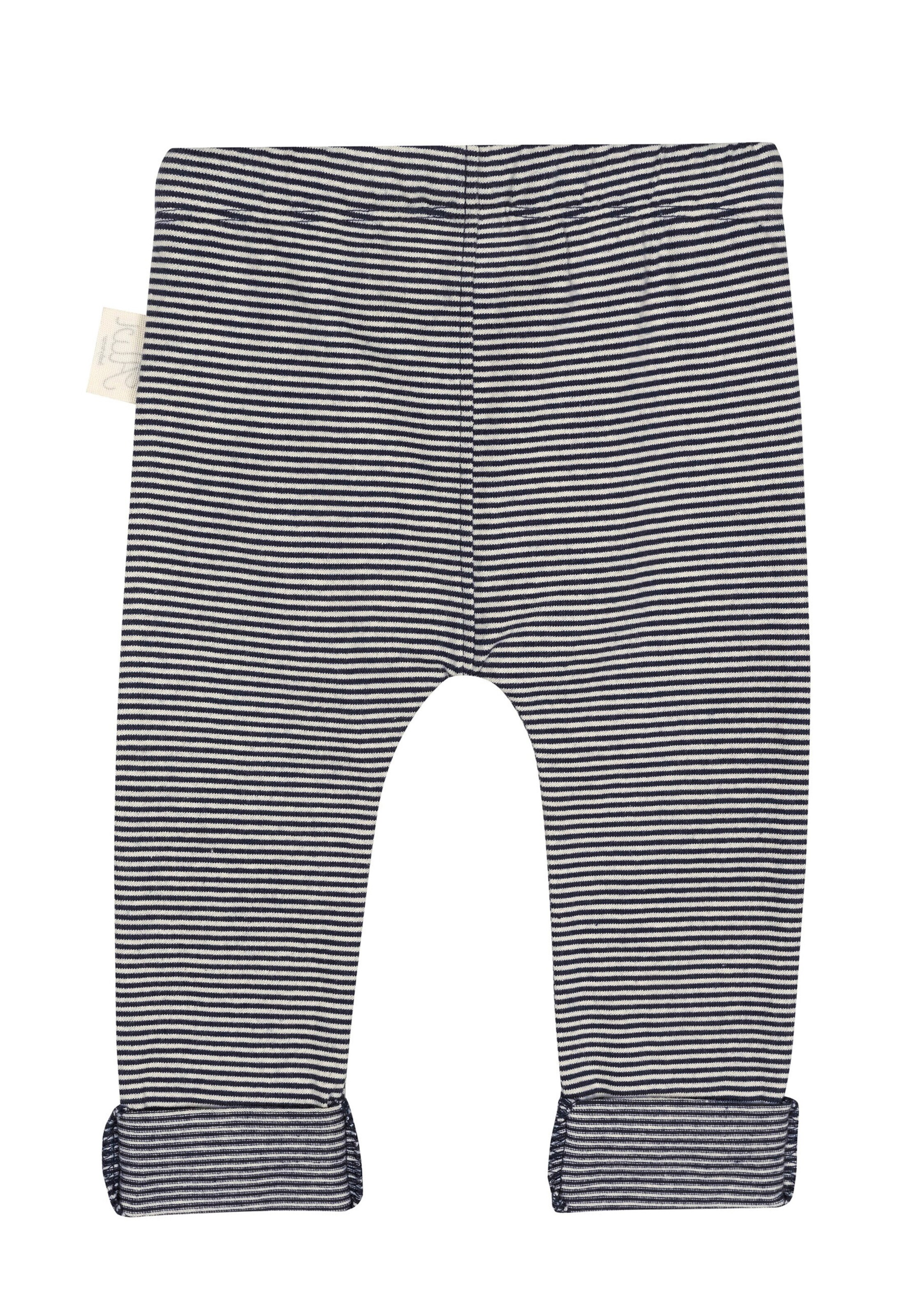 Alvi Streifenhose - Black-White