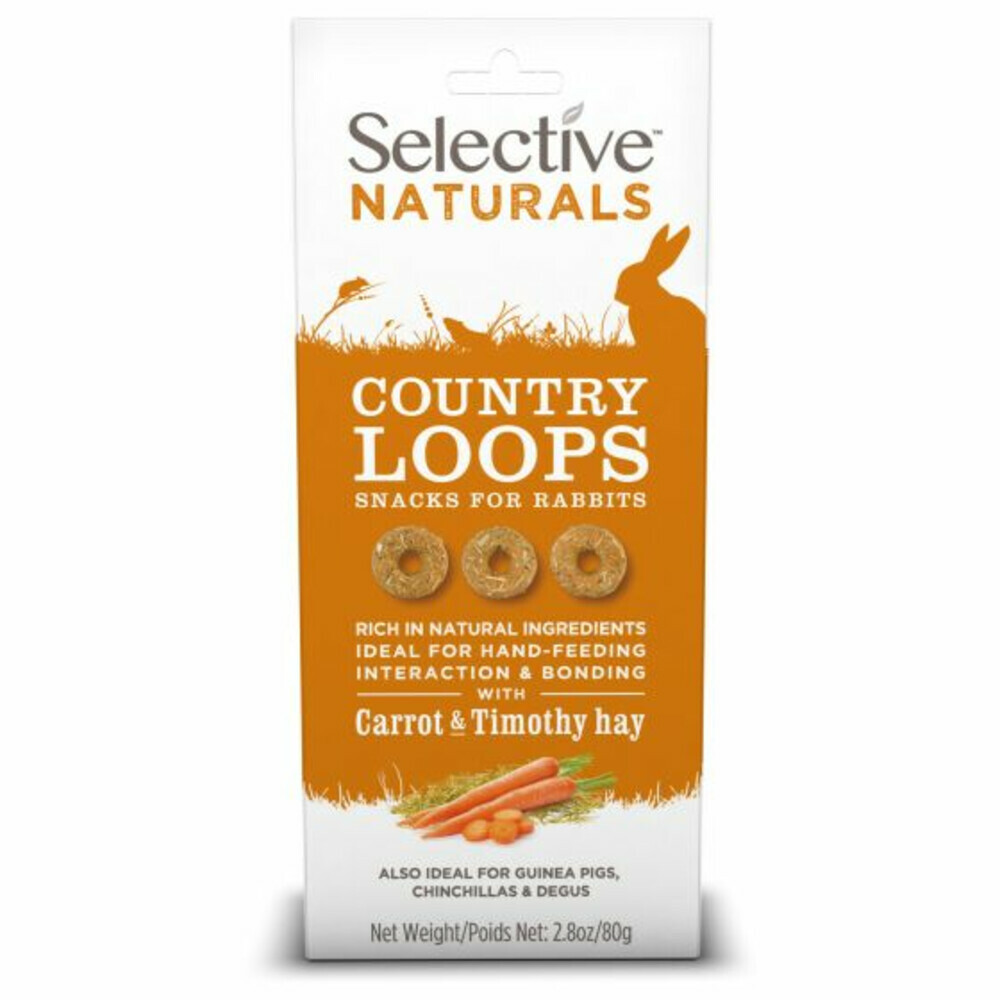 Supreme Selective Naturals Snack Country Loops80 gr