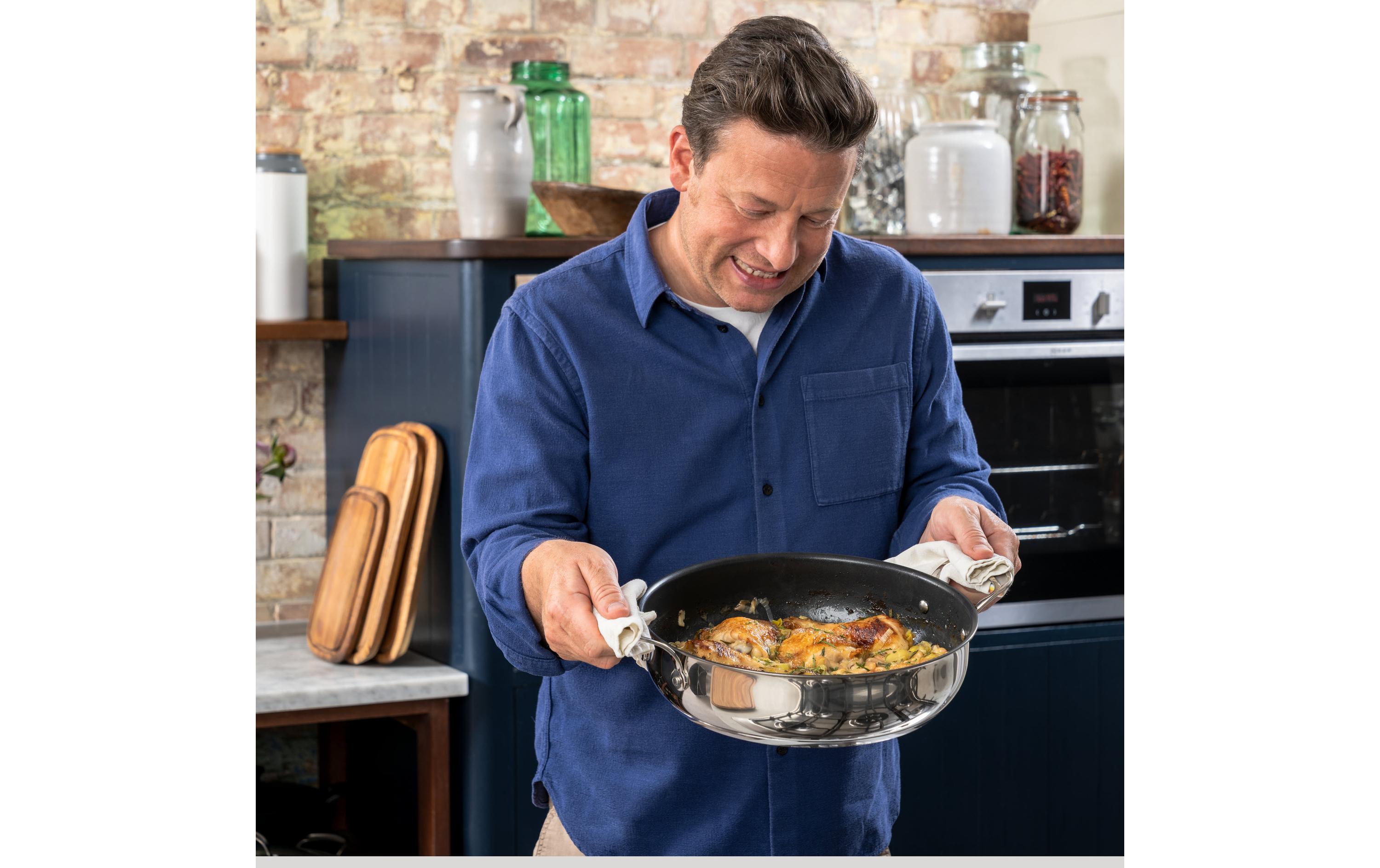 Servierpfanne Jamie Oliver Classic 30 cmServierpfanne mit Deckel