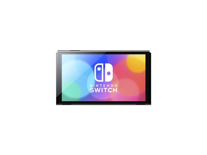 Nintendo | Switch OLED - Spilkonsol - Full HD - 64GB - Sort | Inkl. 2 x Joy-Con (Neonrød/Neonblå)