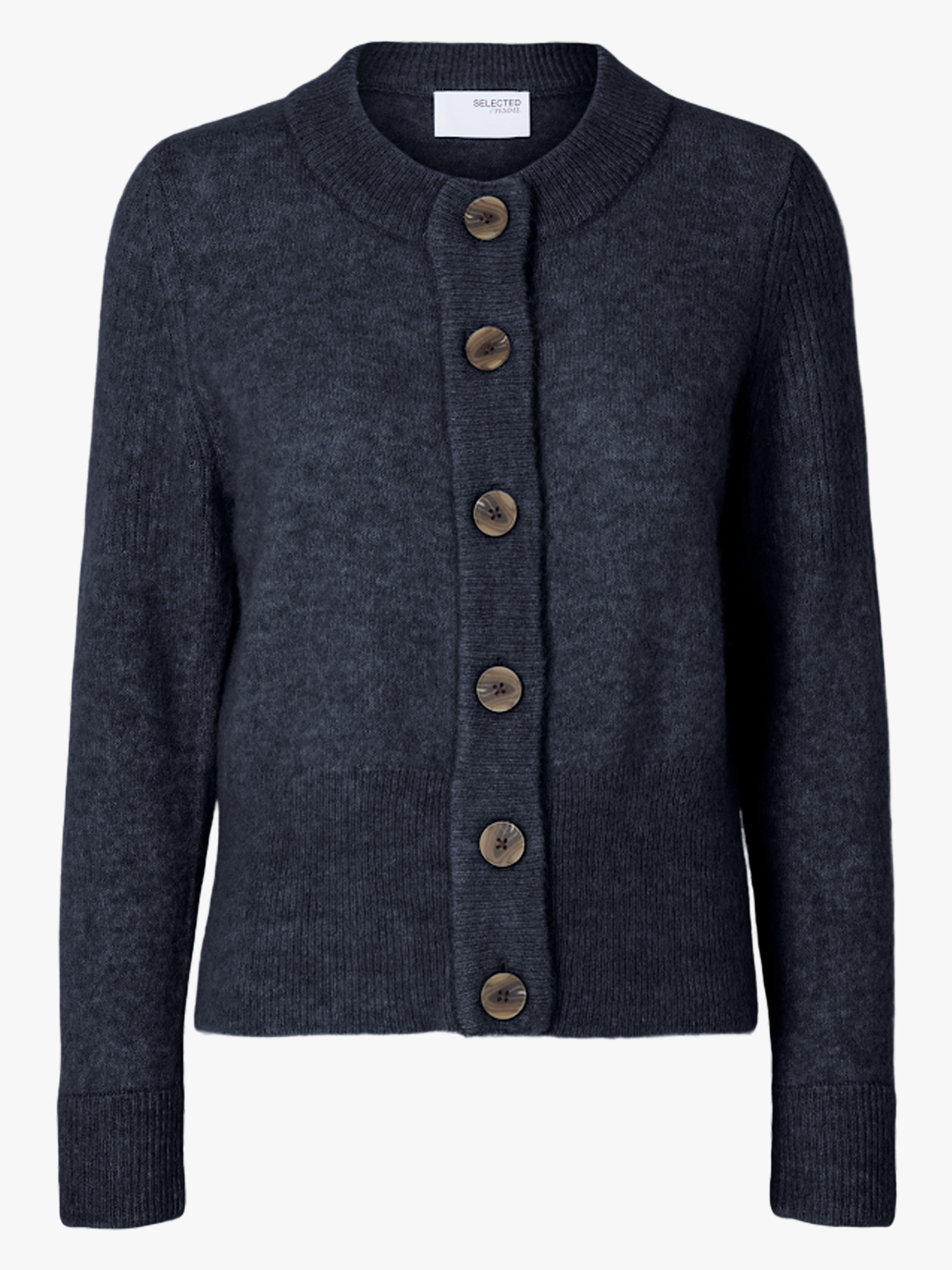 Sia Ras Long Sleeve Knit Cardigan