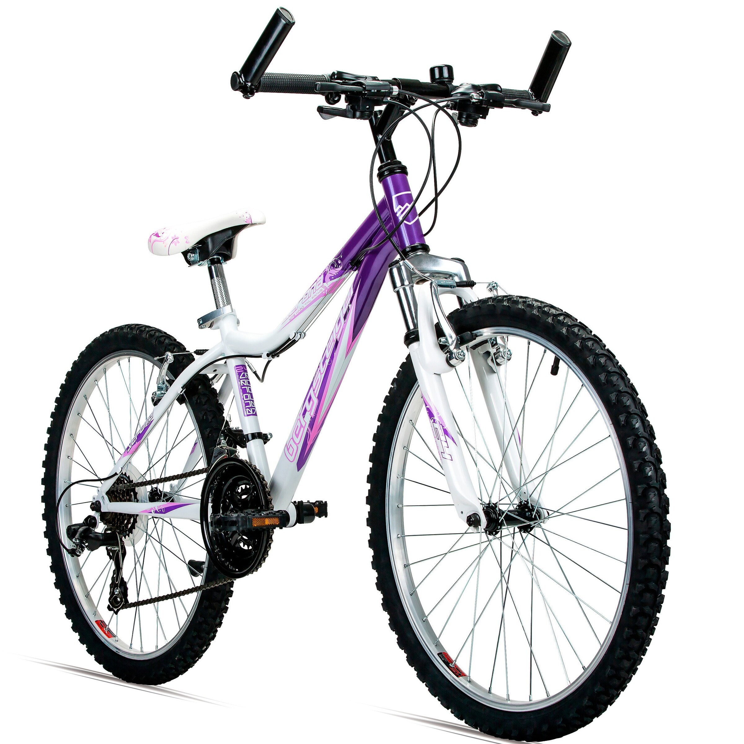 Bergsteiger Mountainbike Verona 24 Zoll | violett