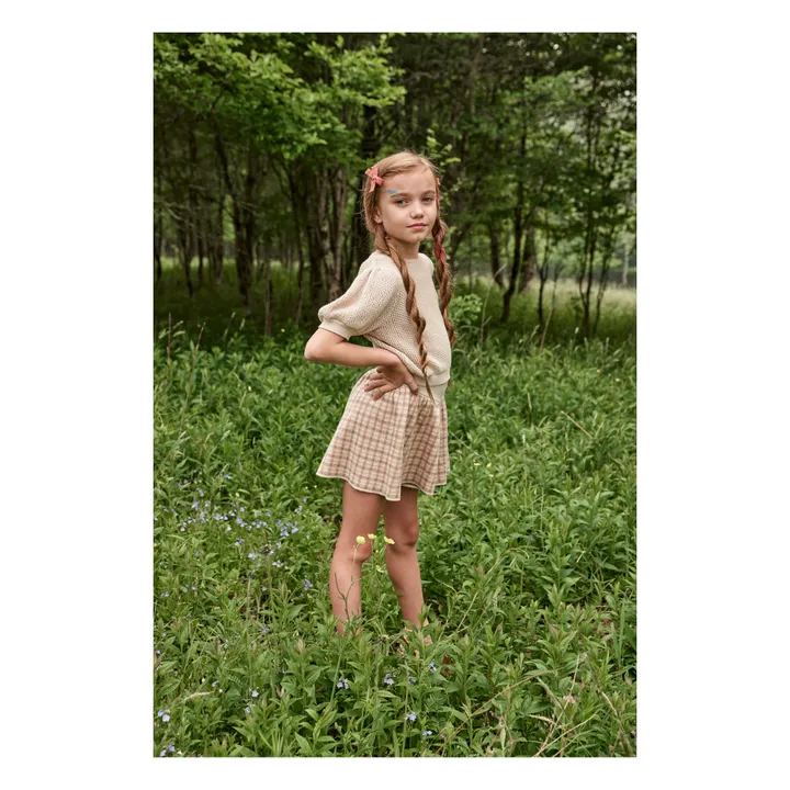 Soor Ploom Top Maille Mimi | Ecru