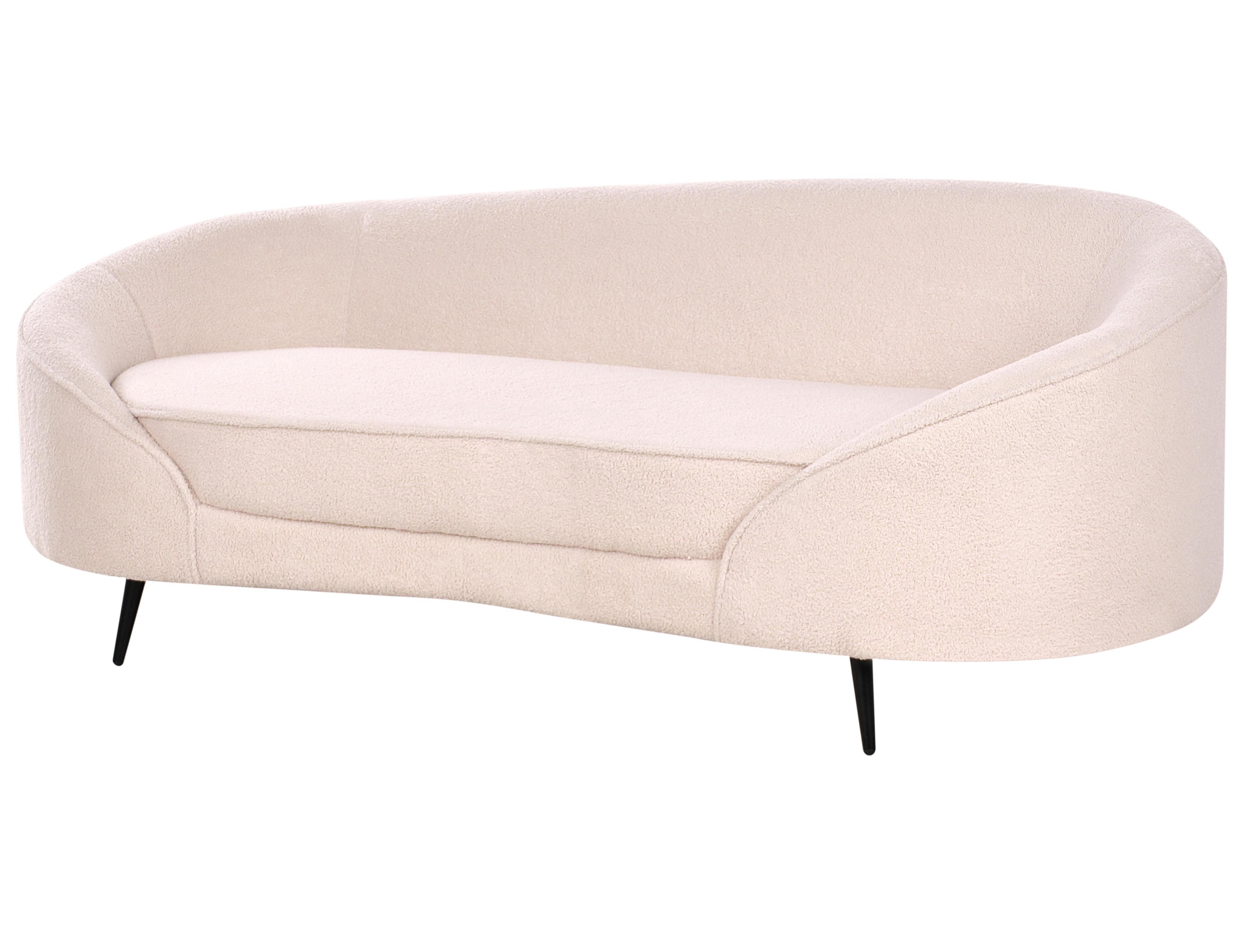 Bank 2-zits SAVAR Bouclé Beige