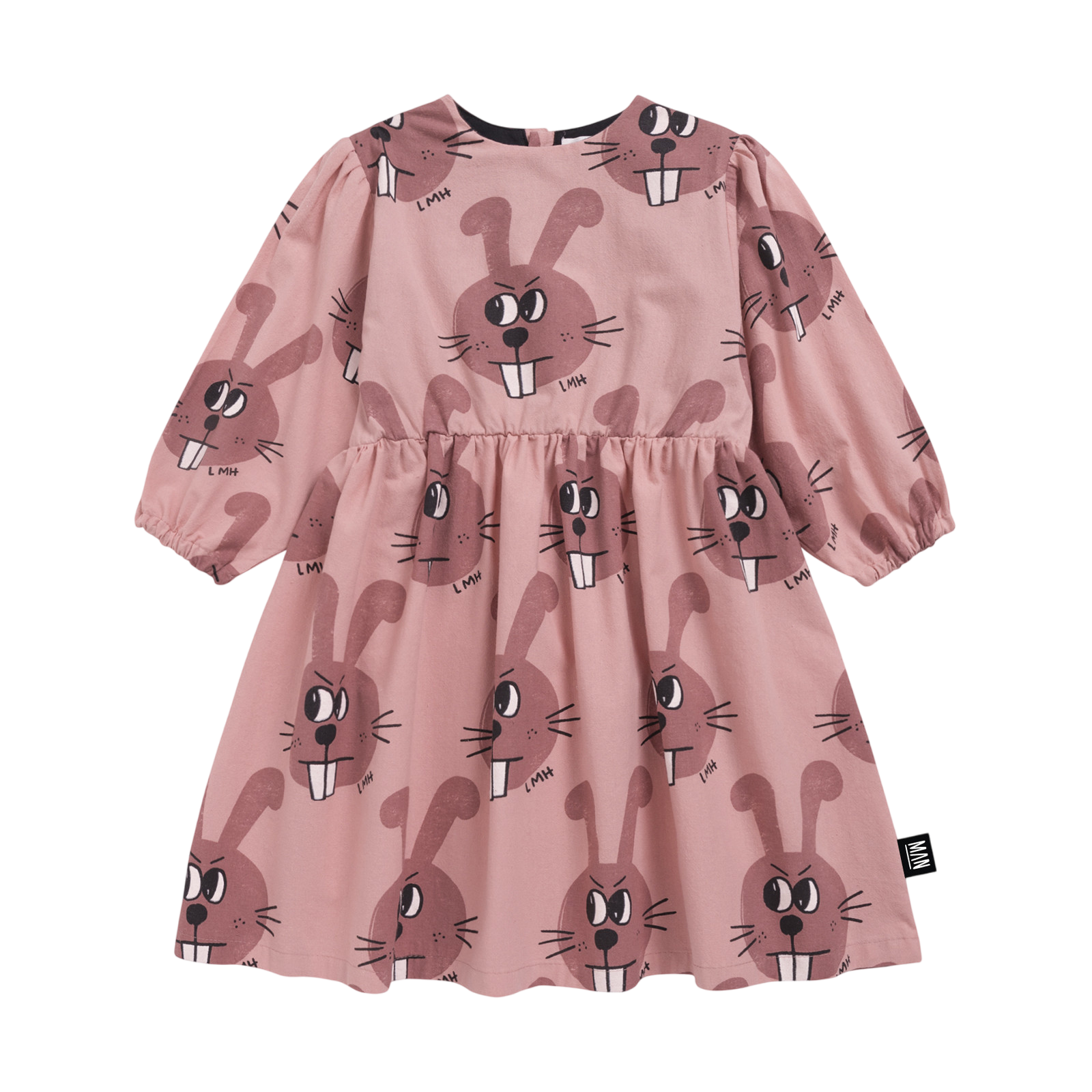 Kleid Bunny Party Overdye Pink Peach