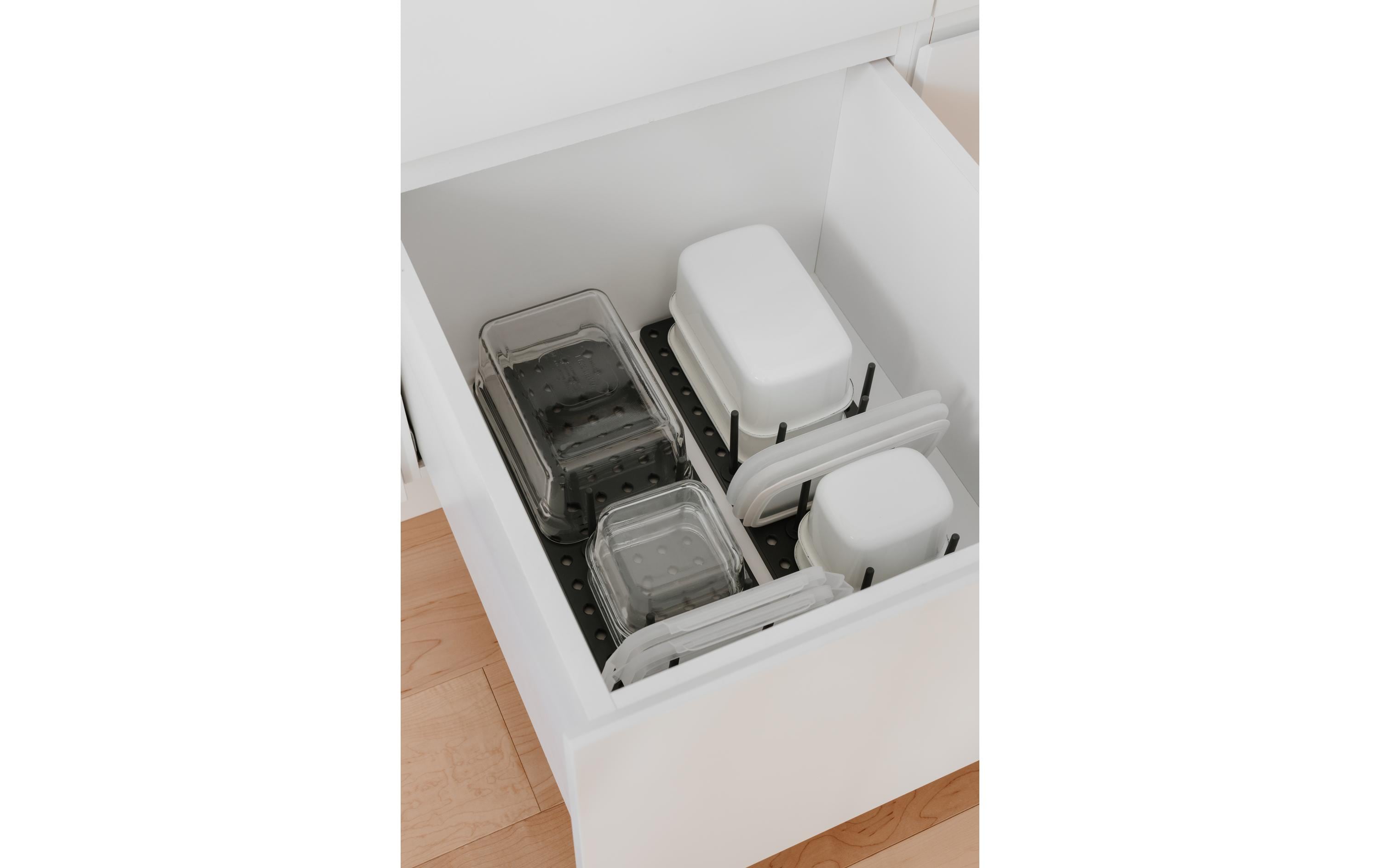 Abtropfgestell Peggy GrauSchubladenorganizer oder Abtropfgitter
