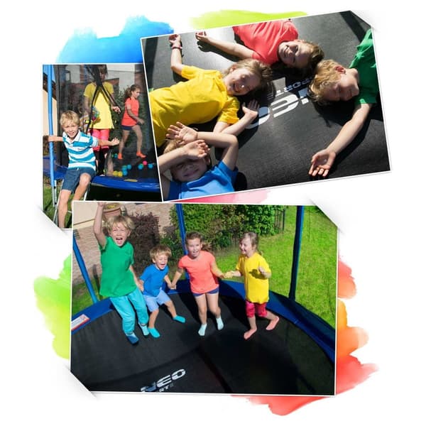 Barnetrampolin for hagen 140 cm (4,5 fot) Neo-Sport