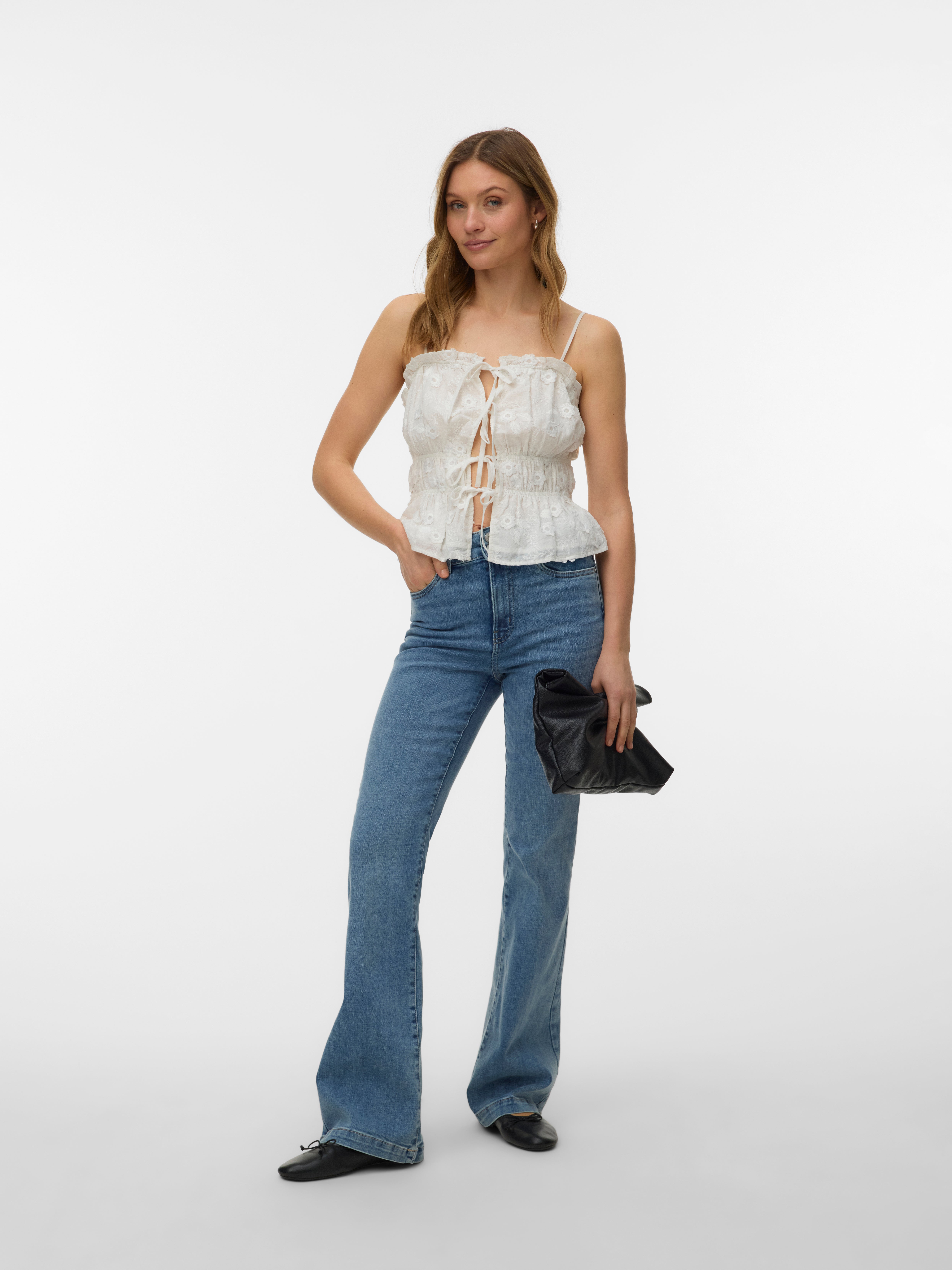 VMTANNA High rise Flared fit Jeans