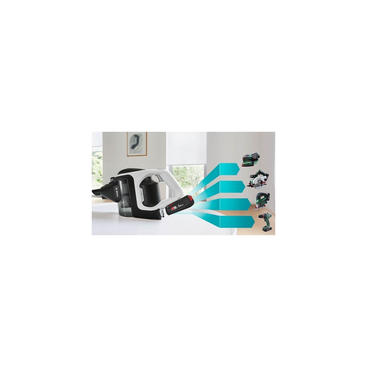 Bosch 18V 4Ah Power Plus batteri BHZUB1840