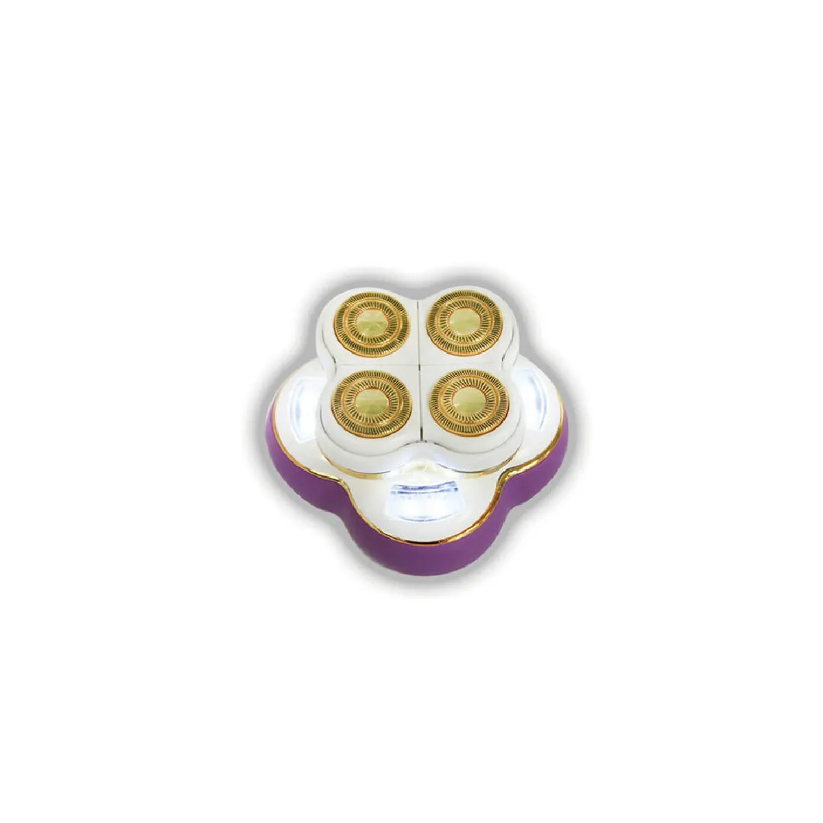 Venteo - Epilateur jambes - VELFORM AMAZING LEGS - Violet - Adulte - Lumières LED - Forme ergonomique - Précision maximale