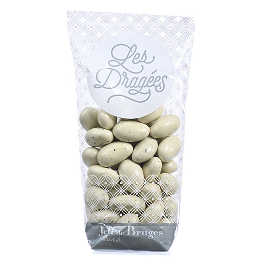 Sachet dragées amande gianduja ivoire
