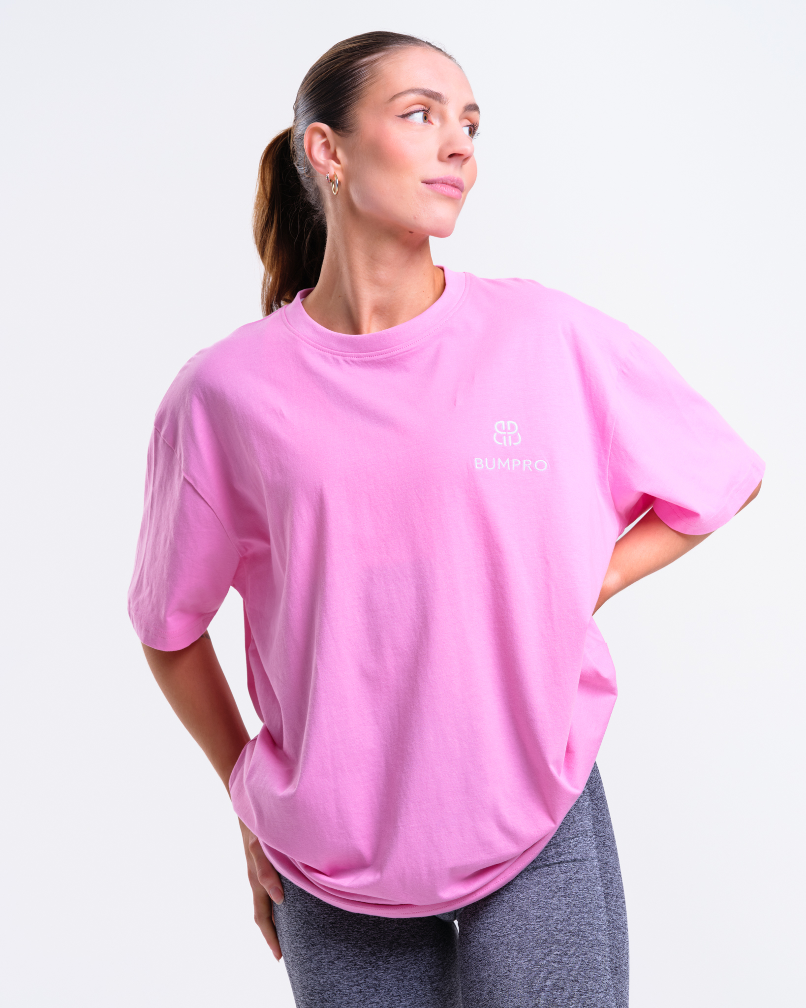 Bumpro BP Oversized T-shirt Pink Fuchsia