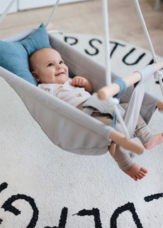 Small Foot - Babygynge med pude - Seaside (I-SF12327)