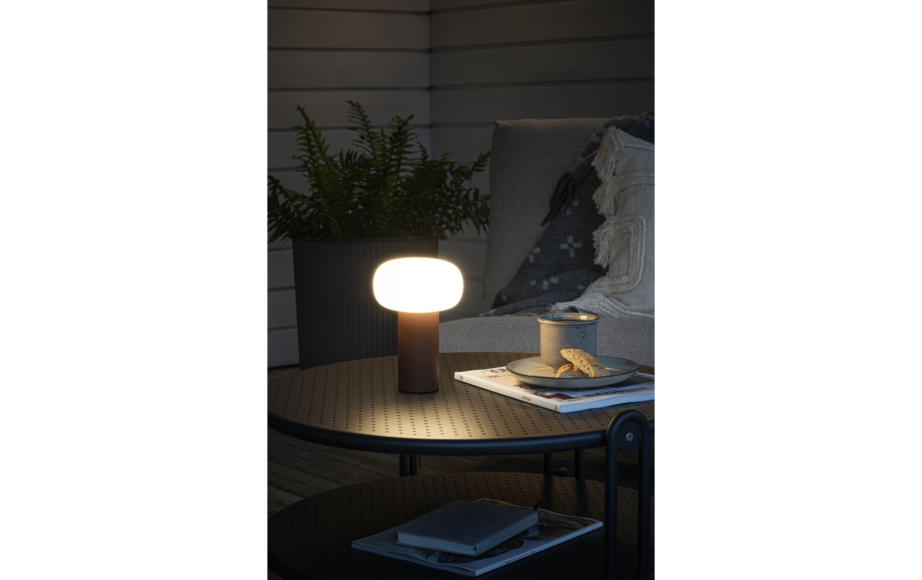Tischleuchte USB Antibes, 2.5 W, RGBW, RostAussenleuchte