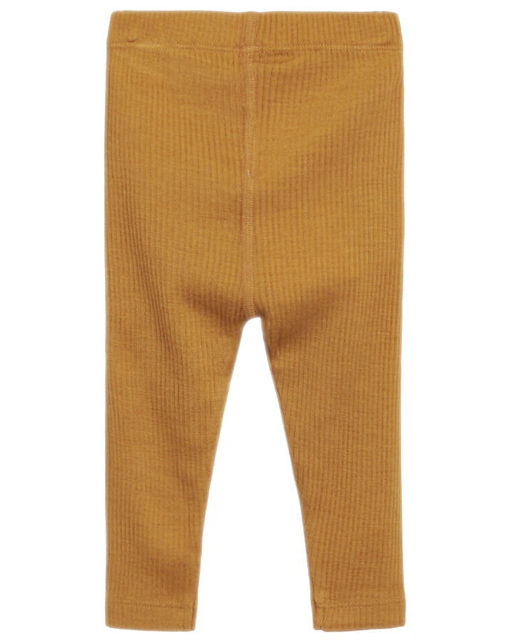 Leggings LEE mit Wolle in kanariengelb