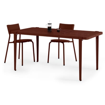 Tisch Midi, RAL 8015 Kastanienbraun