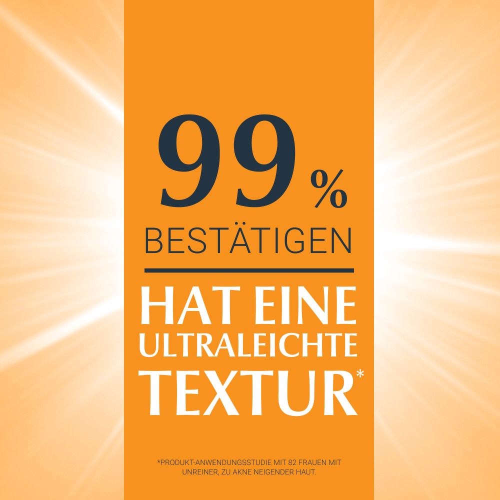 Eucerin® Oil Control Tinted Face Sun Gel-Creme mit LSF 50+ – getönter Sonnenschutz für fettige und unreine Haut – Hell