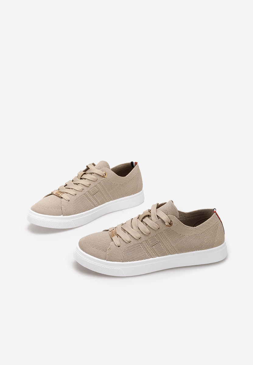 Baskets pour femme beige Belinda